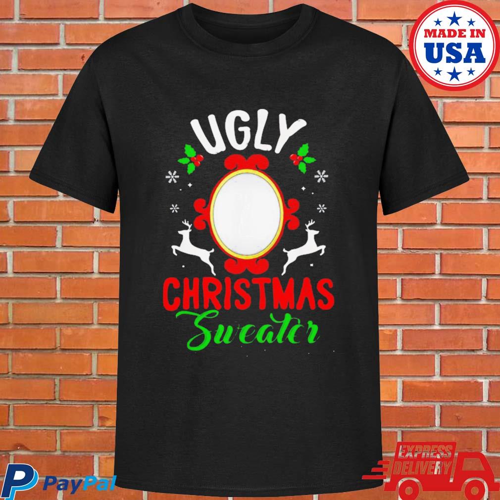 Official Ugly Christmas with mirror T-shirt