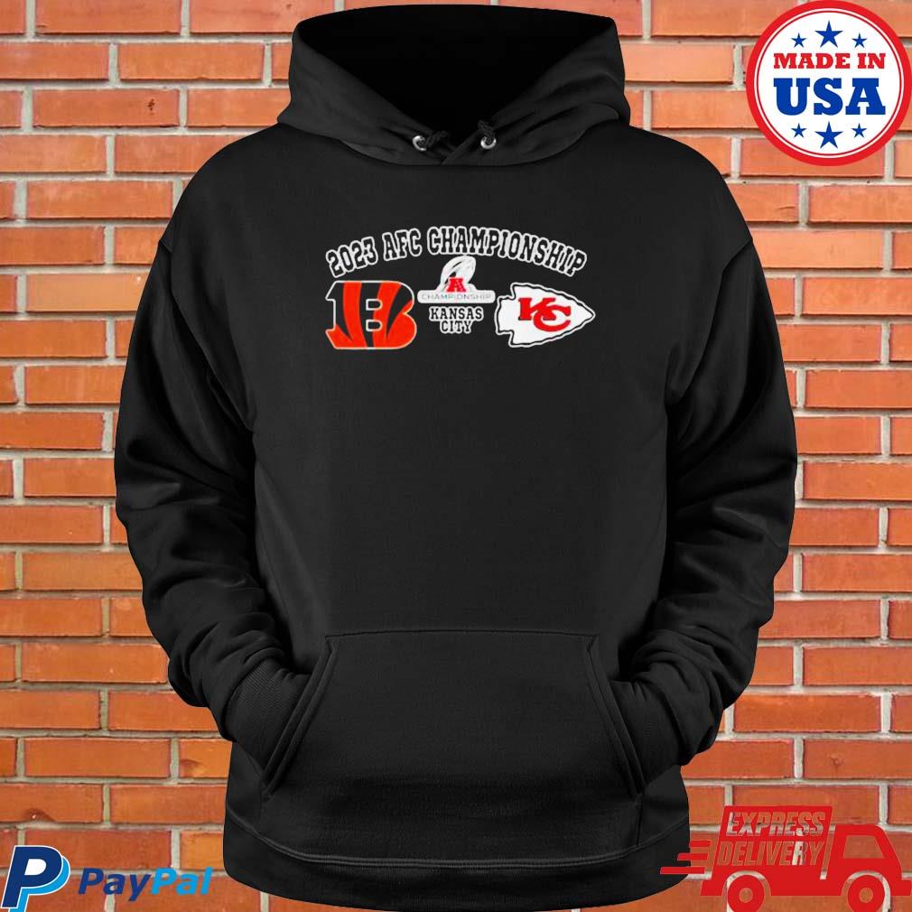 Cincinnati bengals 2022 2023 afc champions football shirt, hoodie