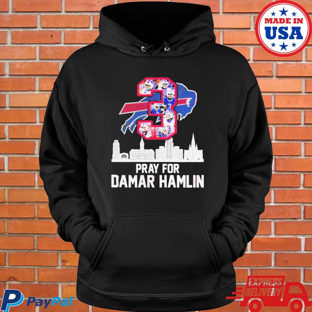 Damar 3 Praying for Damar Hamlin Shirt - High-Quality Printed Brand