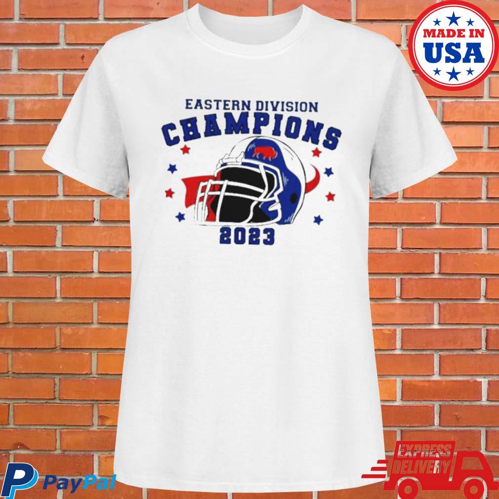 Red Buffalo Bills Shirt, East Division Champions Pullover Tee Tops Unisex T- shirt