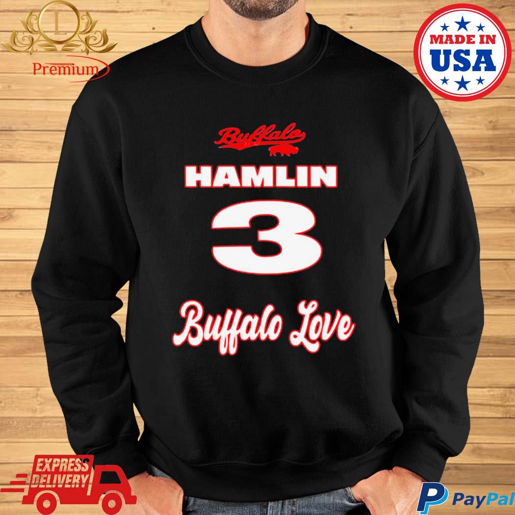 Damar Hamlin Love for Damar 3 T-Shirt and Hoodie - Buffalo Bills