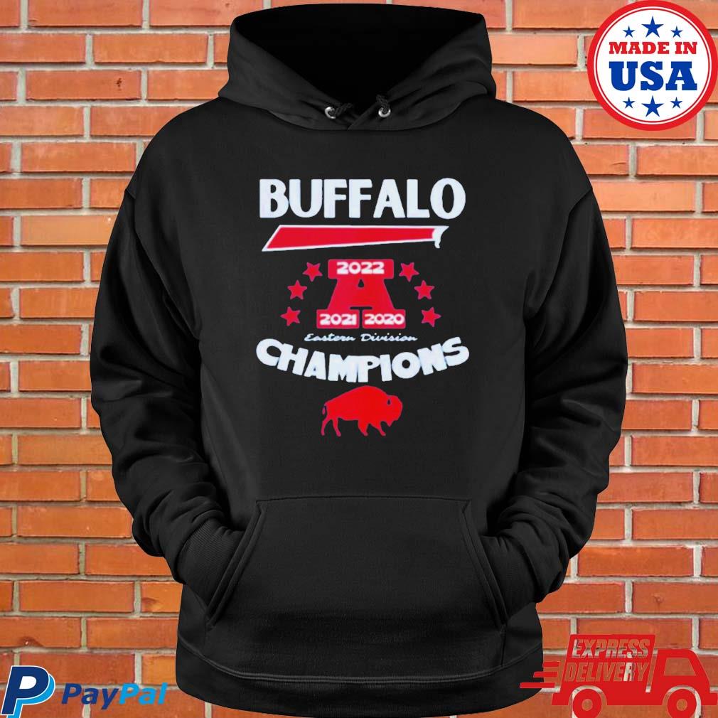 Red Buffalo Bills Shirt, East Division Champions Pullover Tee Tops Unisex T- shirt