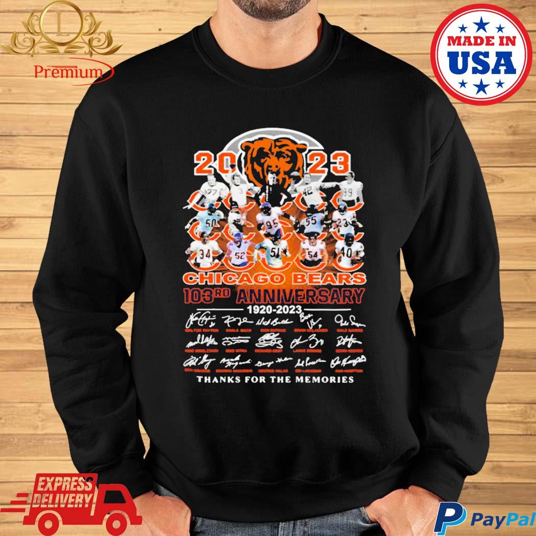 Chicago Bears Anniversary V Neck T Shirt in 2023