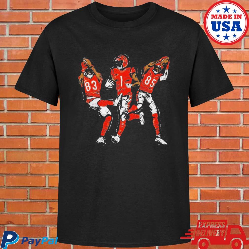 bengals receivers shirt