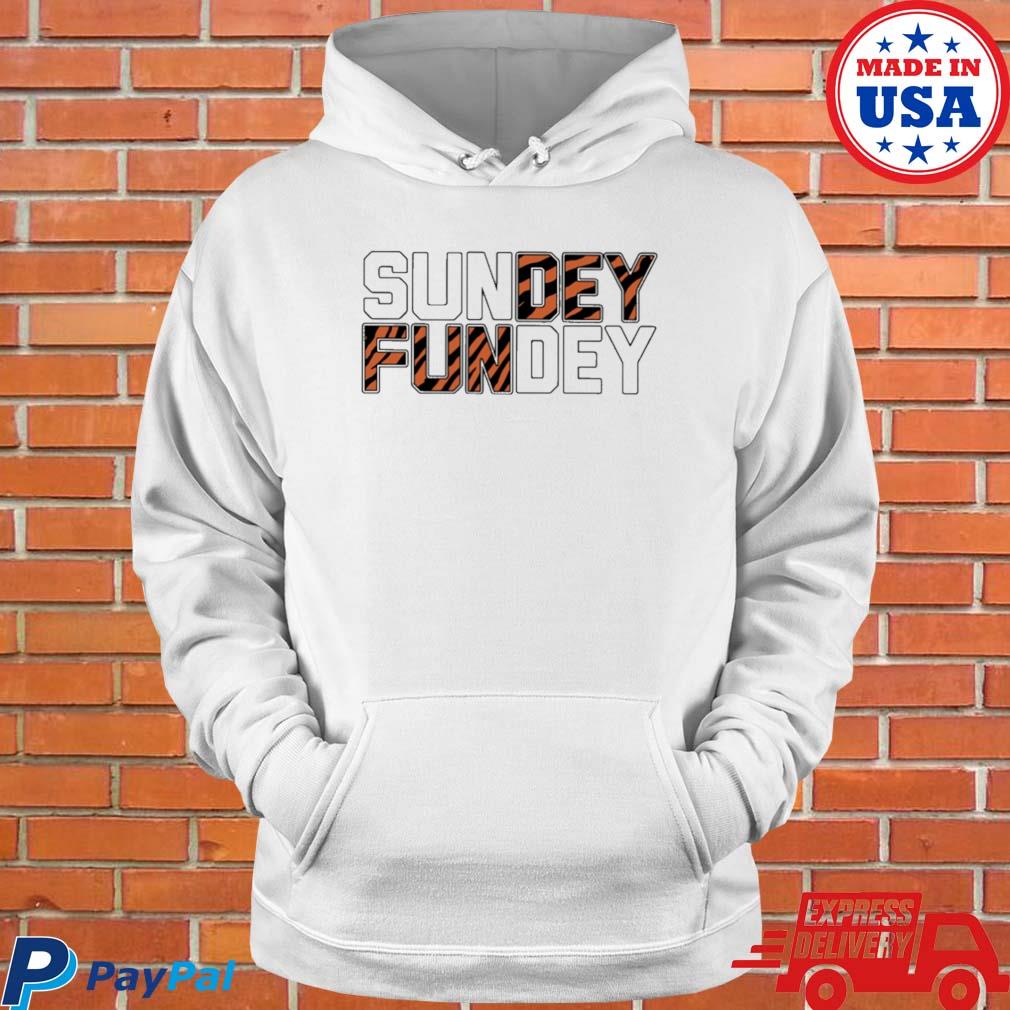 CincinnatI bengals sunday funday shirt, hoodie, sweater, long sleeve and  tank top