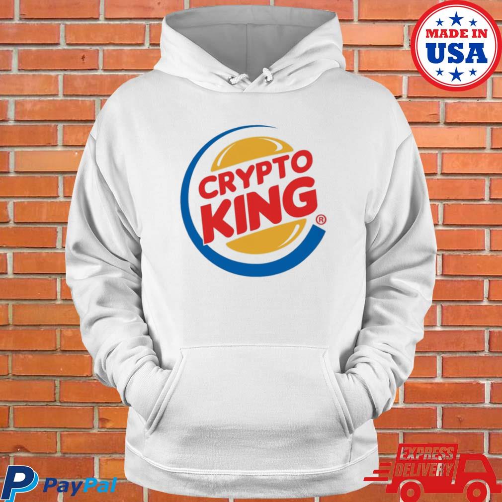 Official coin bureau crypto king white T-s Hoodie