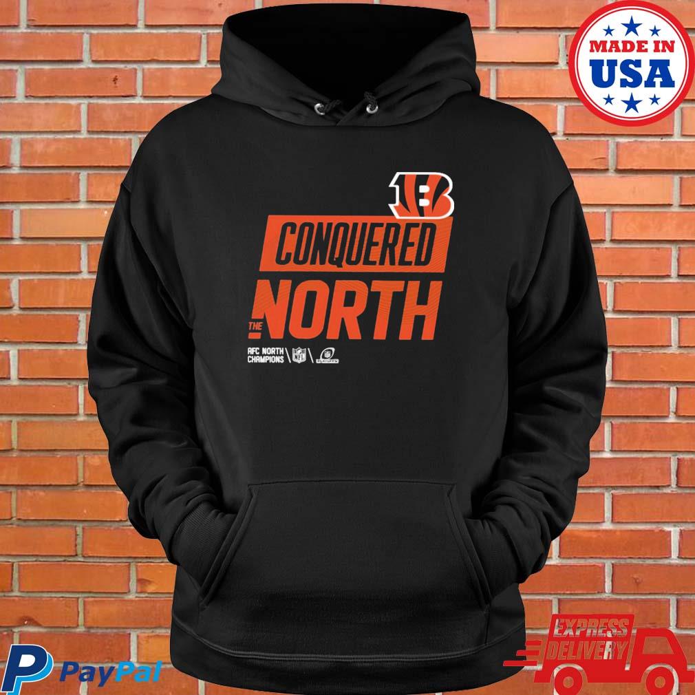 Official Conquered The North Afc North Champions Bengals Shirt