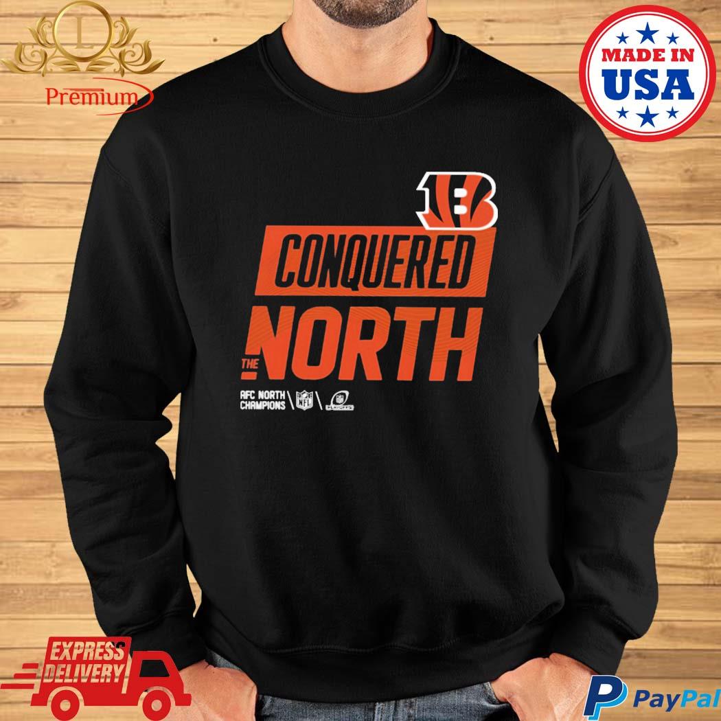 Official Conquered The North Afc North Champions Bengals Shirt