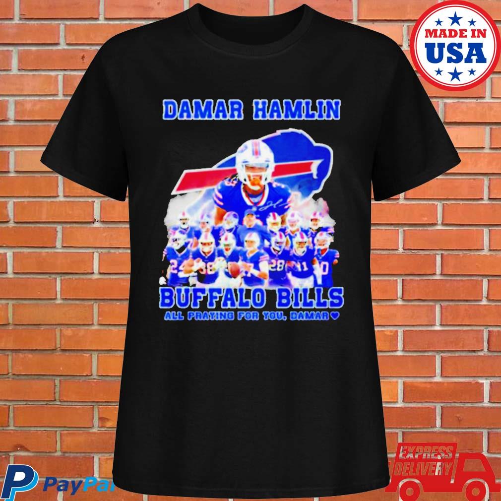 Damar Hamlin Buffalo Bills Signature Shirt, hoodie, sweater and long sleeve