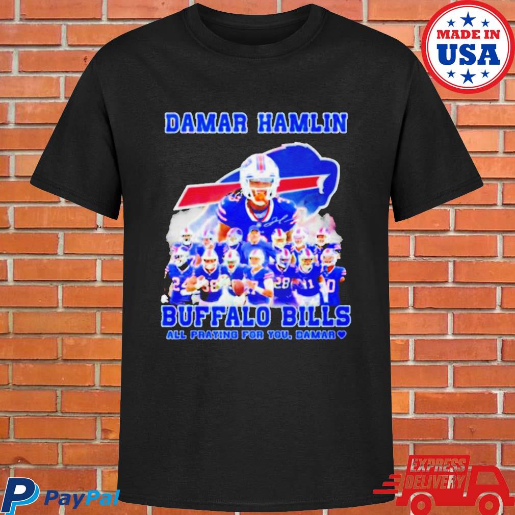 Damar Hamlin Buffalo Bills Signature Shirt