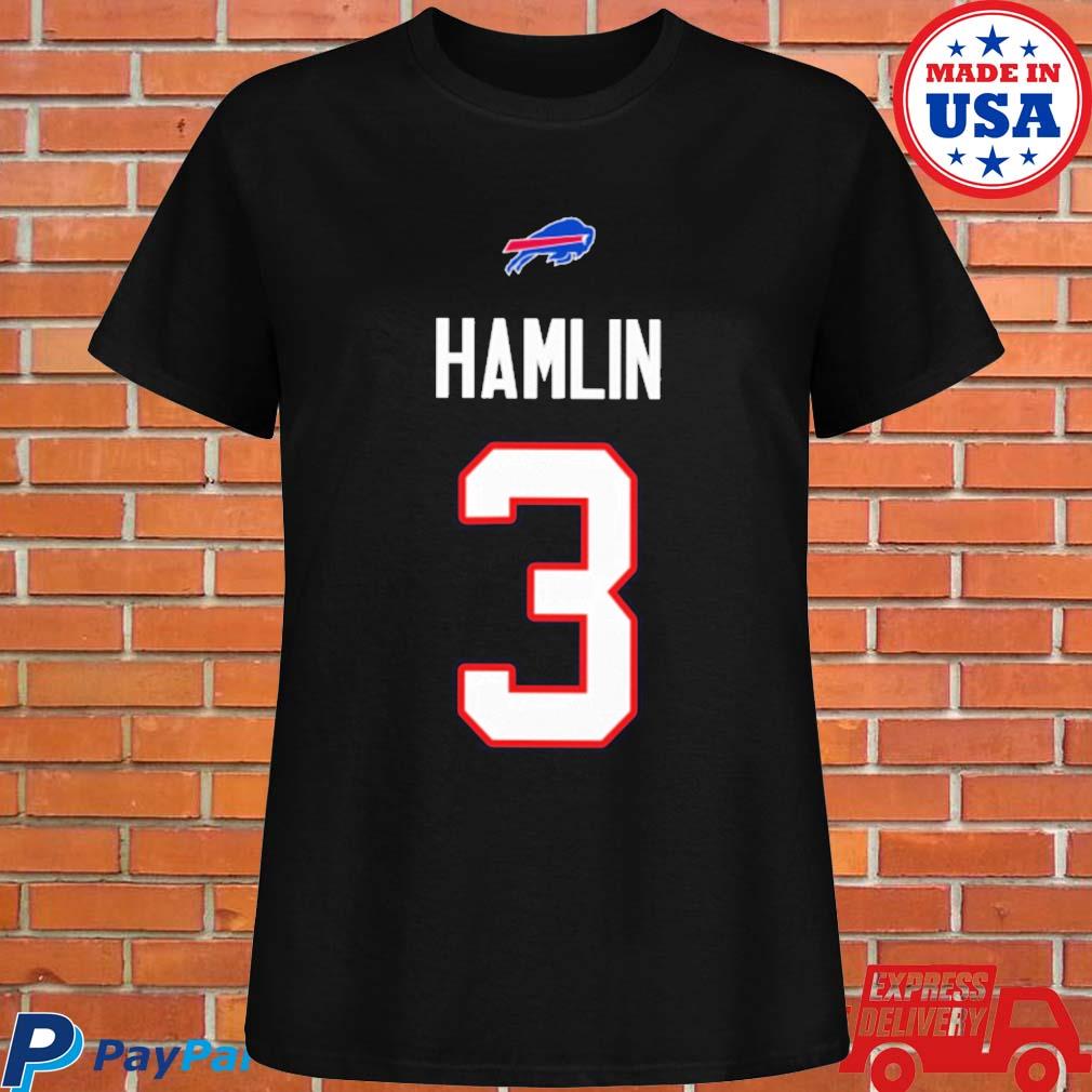 Official Love For 3 Damar Hamlin Buffalo Bills Shirt, hoodie