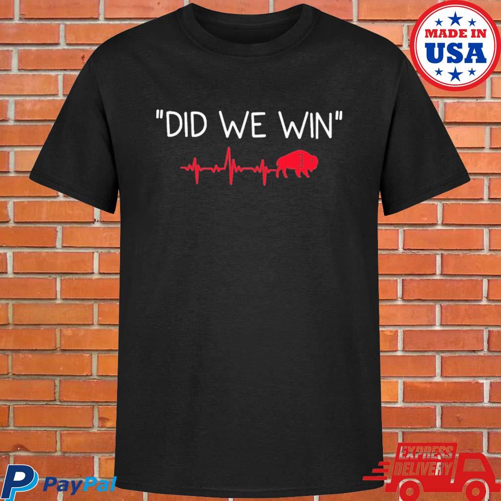 Damar Hamlin Did We Win Shirt - High-Quality Printed Brand