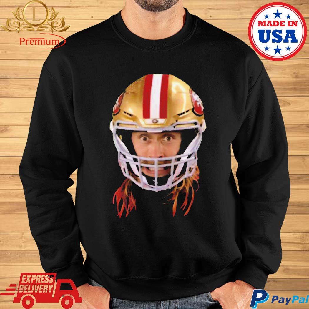 Official George kittle san francisco Football sports face T-shirt