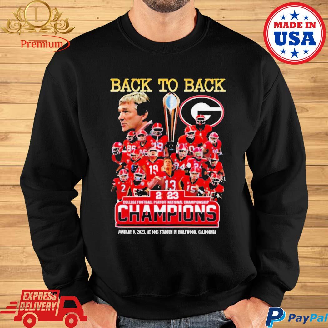 Official 2023 Georgia Bulldogs National Championship T-shirt