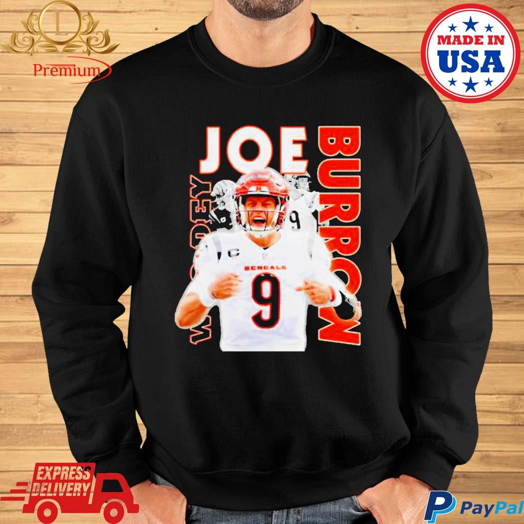 Official Cincinnati bengals joe burrow autographed graphic shirt, hoodie,  sweater, long sleeve and tank top