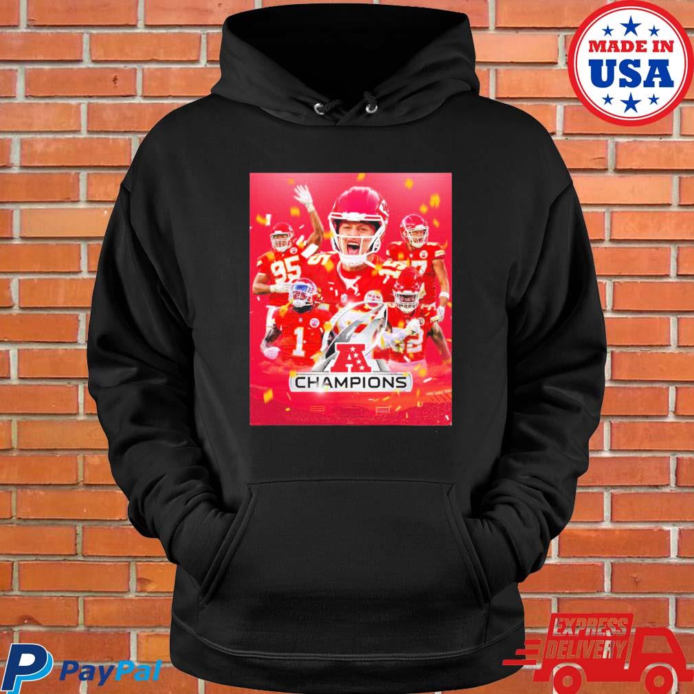 Kansas City Chiefs 2021 AFC Championship Champions signatures shirt,  hoodie, sweater, long sleeve and tank top