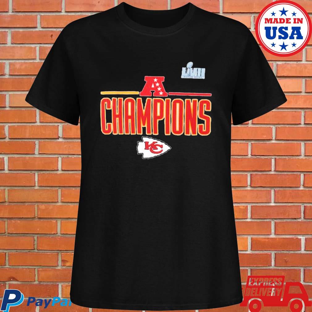 Afc Champions Kansas City Chiefs Team 2022 2023 Shirt Ladies T-shirt