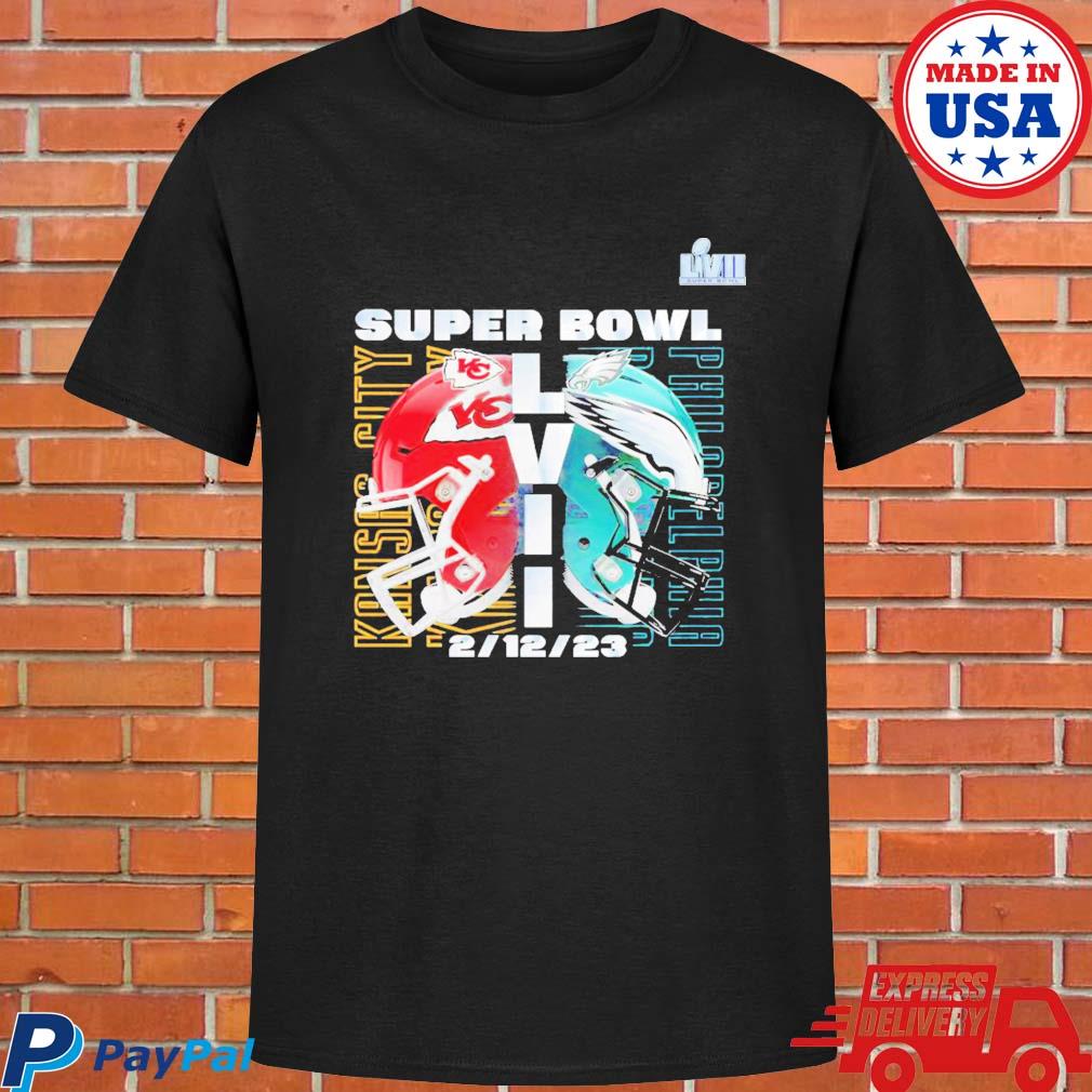 Kansas City Chiefs vs. Philadelphia Eagles Super Bowl LVII 21 February 2023  shirt - Peanutstee