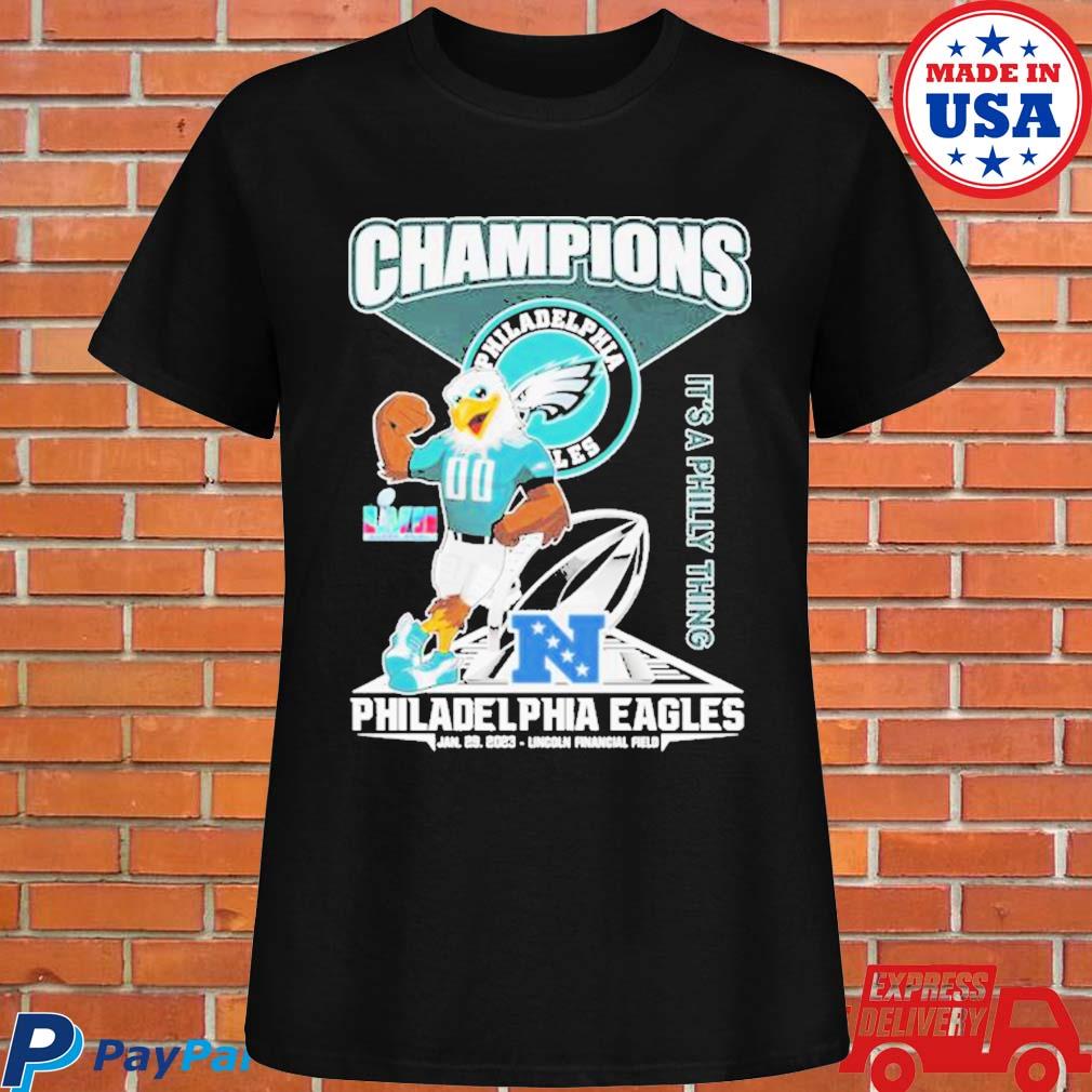 Philadelphia Eagles 2022 NFC Champions Lincoln Financial Field shirt,  hoodie, sweater, long sleeve and tank top