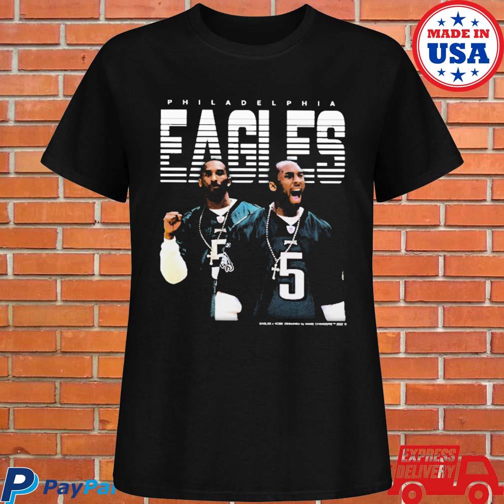 Official philadelphia eagles eagles Kobe designed by game changer 2022 T- shirt, hoodie, tank top, sweater and long sleeve t-shirt