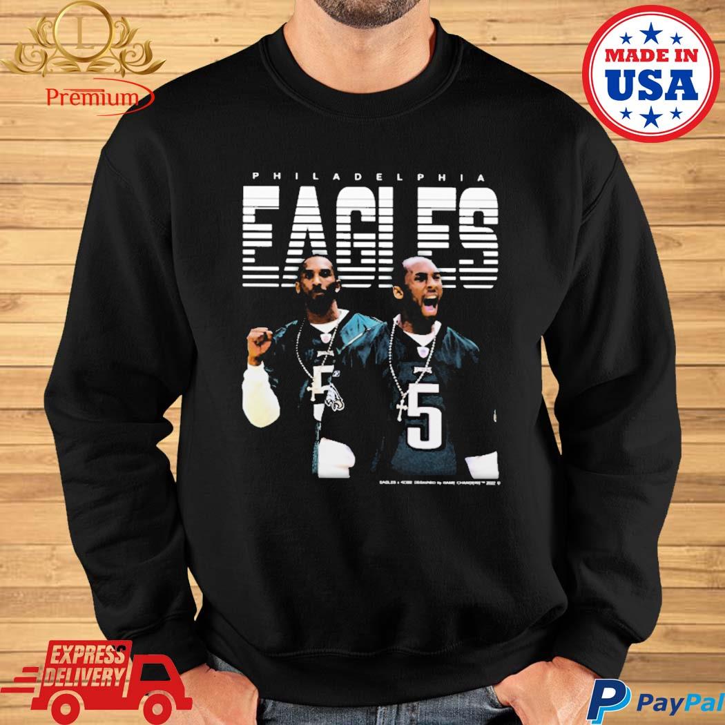 Official philadelphia eagles eagles Kobe designed by game changer 2022 T- shirt, hoodie, tank top, sweater and long sleeve t-shirt