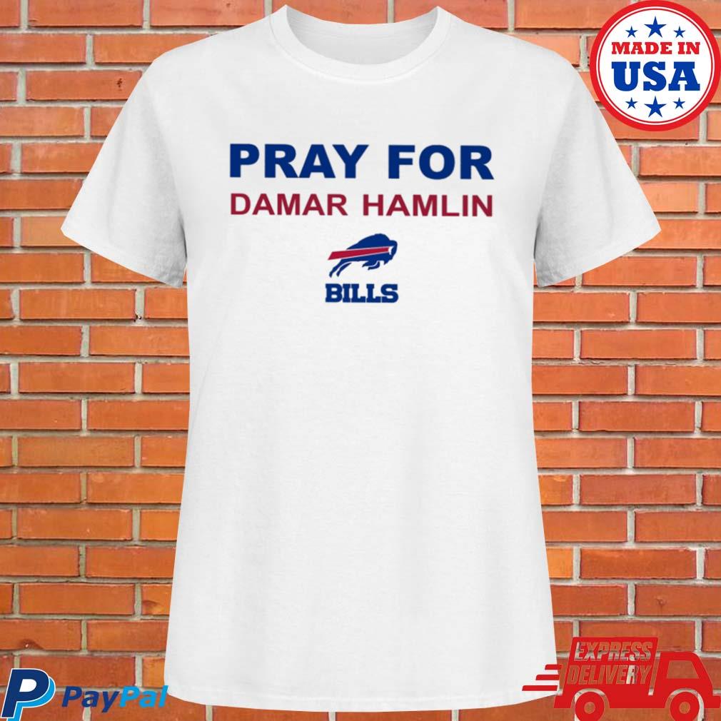 Pray For Damar Hamlin Bills T-Shirt - TeeHex