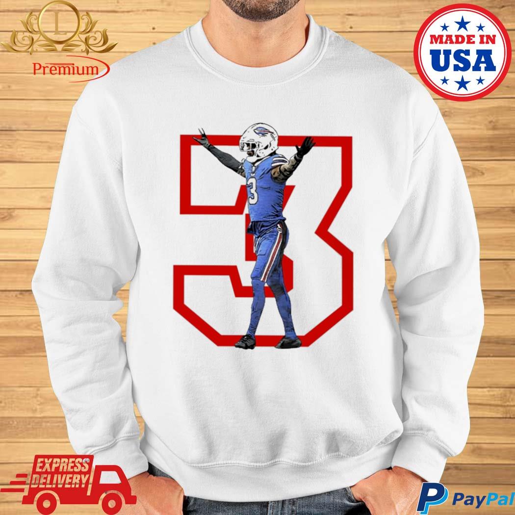 Premium Hamlin 3 Love For Damar Hamlin Shirt, hoodie, sweater