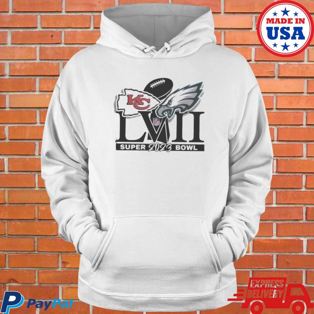 2023 Super Bowl LVII Eagles vs Chiefs shirt, hoodie, sweater, long sleeve  and tank top