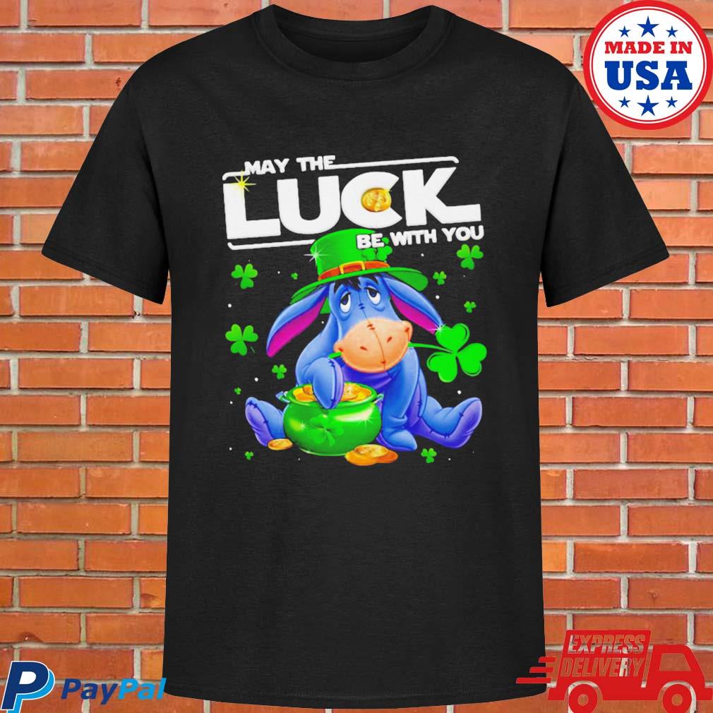 Official 2023 eeyore may the luck be with you st patrick's day T-shirt