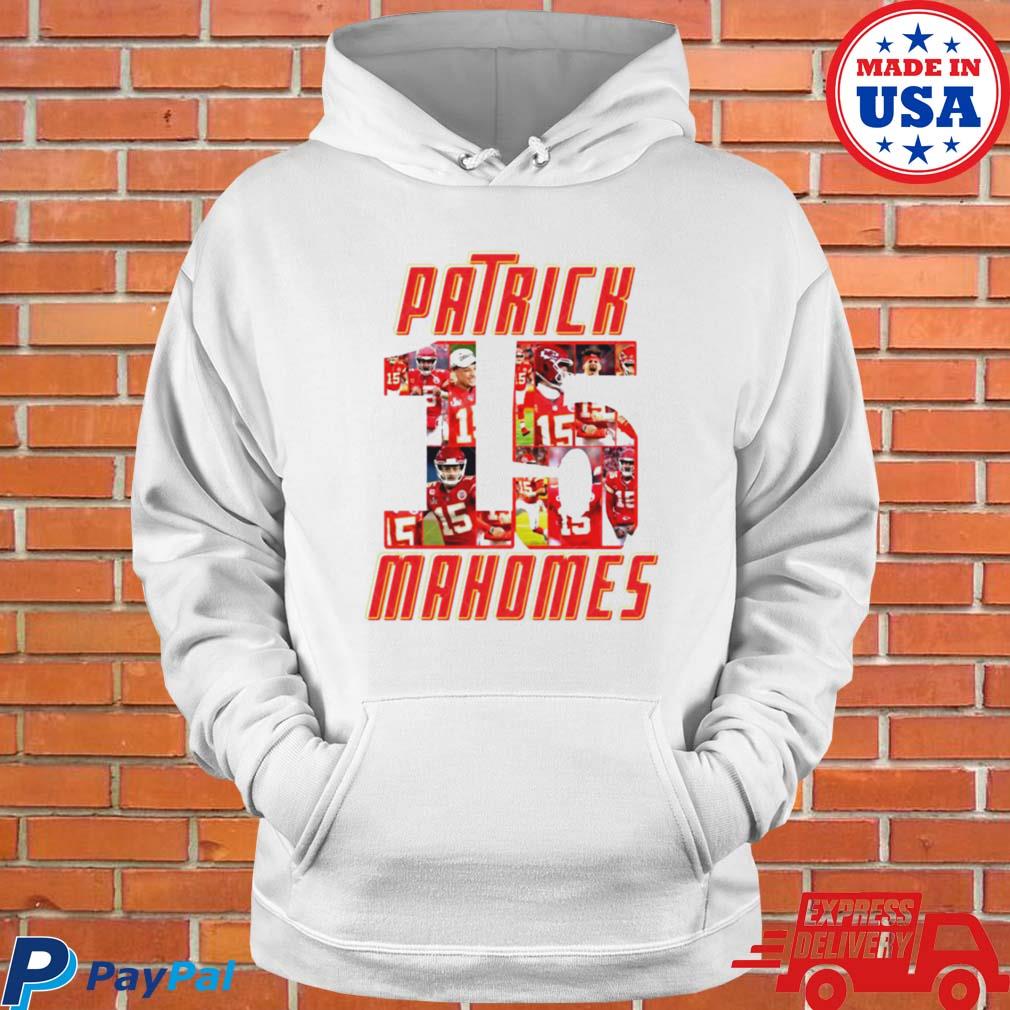 Patrick Mahomes 15 Kansas City Chiefs football poster shirt, hoodie,  sweater, long sleeve and tank top