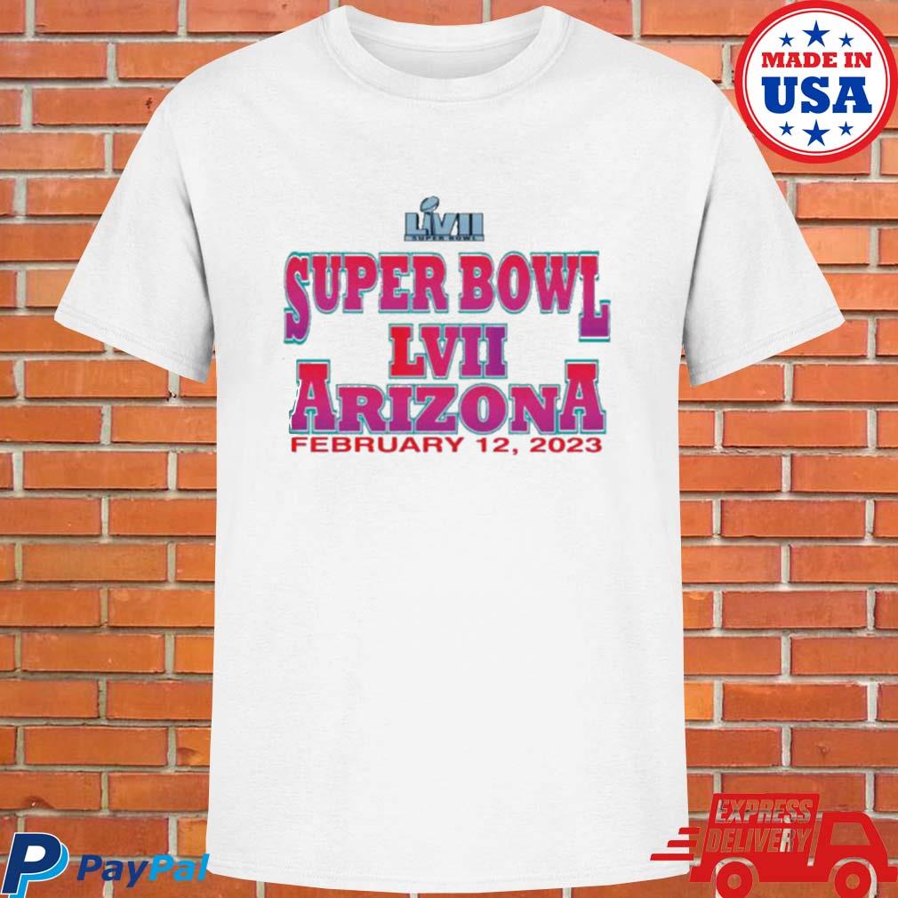 Official Arizona 2023 super bowl lviI graphic T-shirt