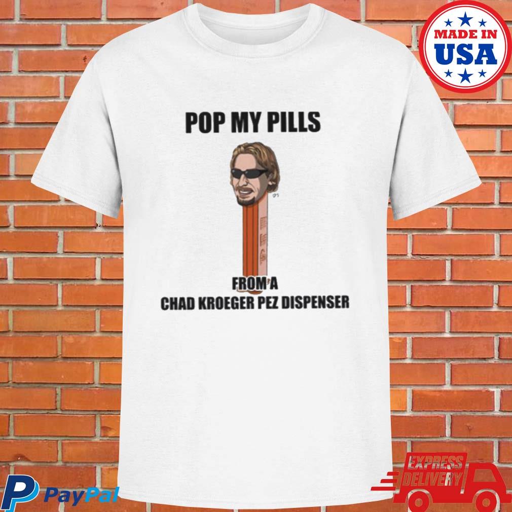 Official Chad kroeger pez dispenser nickleback T-shirt