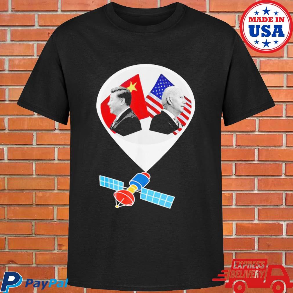 Official Chinese surveillance balloon Joe Biden vs xI jinping T-shirt