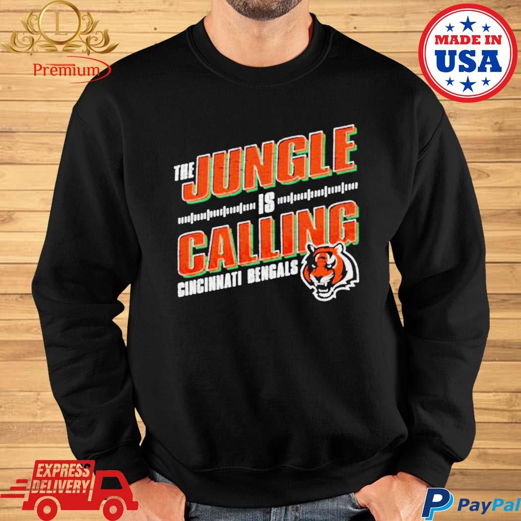 Cincinnati Bengals welcome to the jungle est 1968 signatures shirt, hoodie,  sweater, long sleeve and tank top