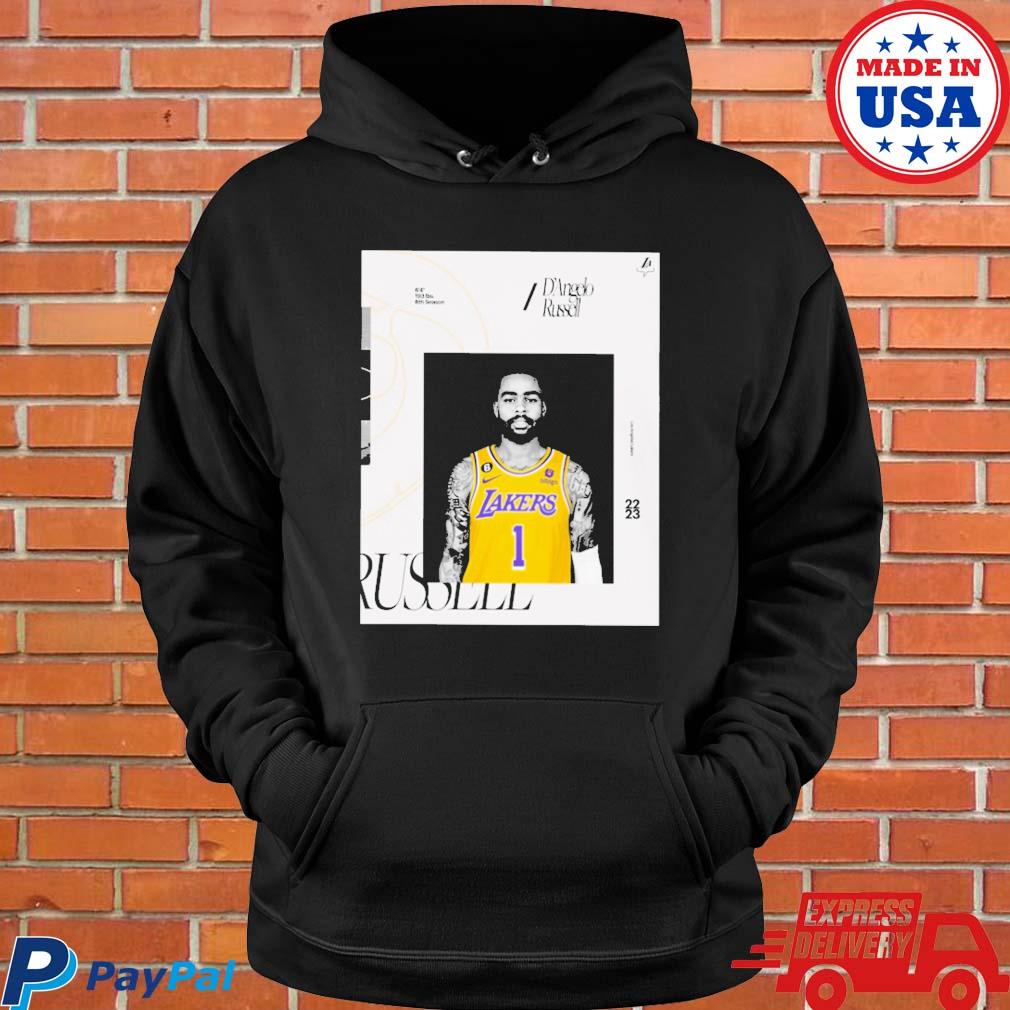 D'angelo russell coming back after injury shirt, hoodie, sweater, long  sleeve and tank top