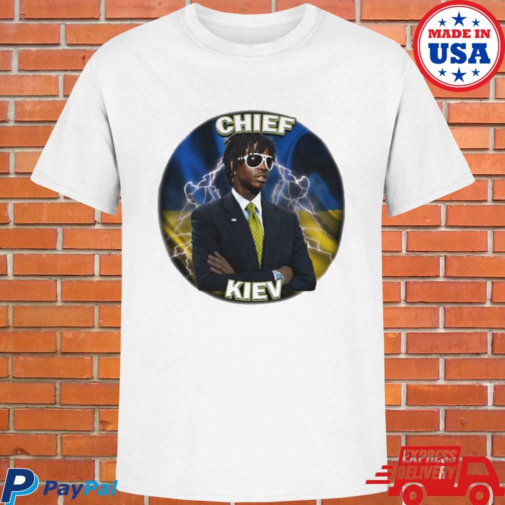 Official Drip too soft chief kiev T-shirt