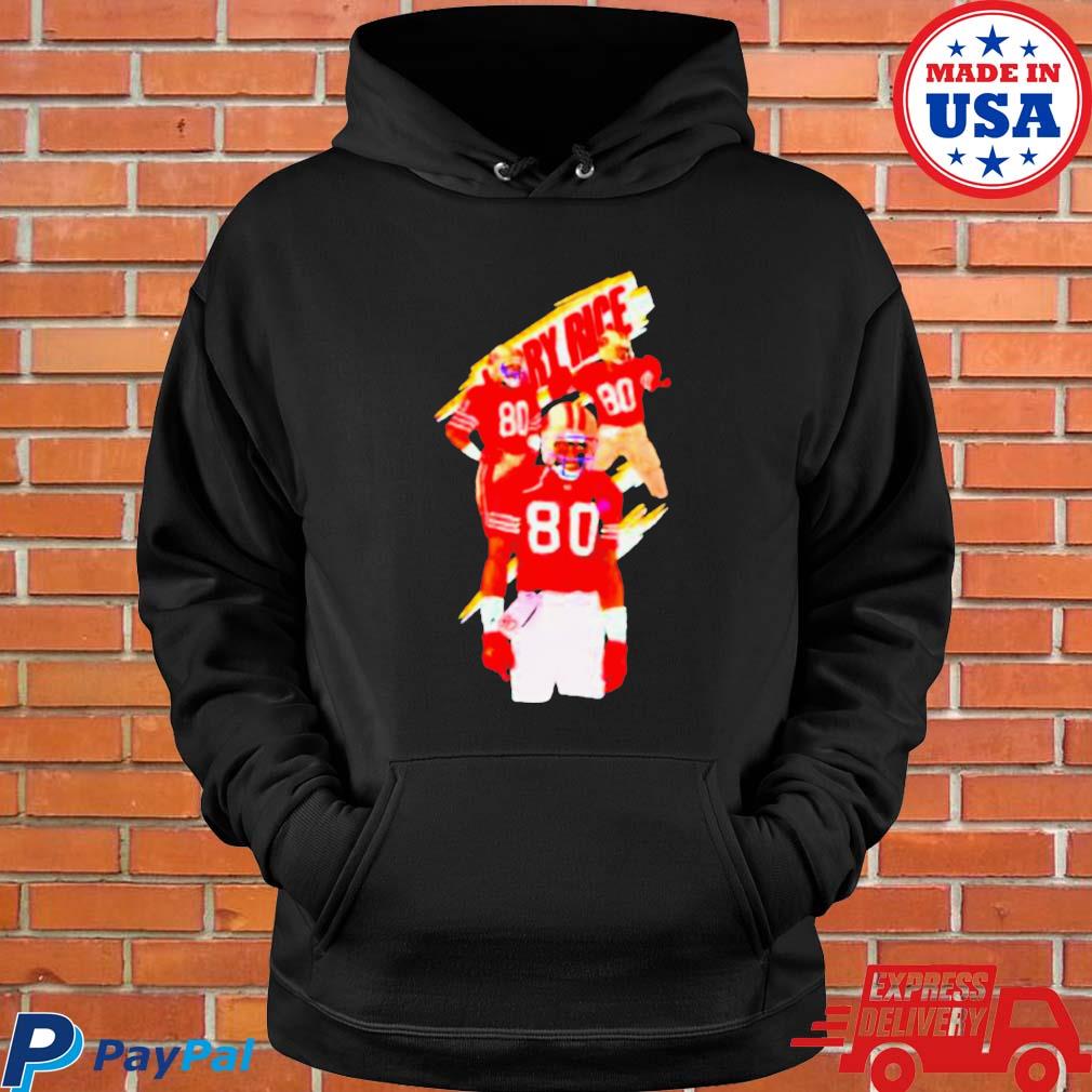 jerry Rice 80 Goat shirt