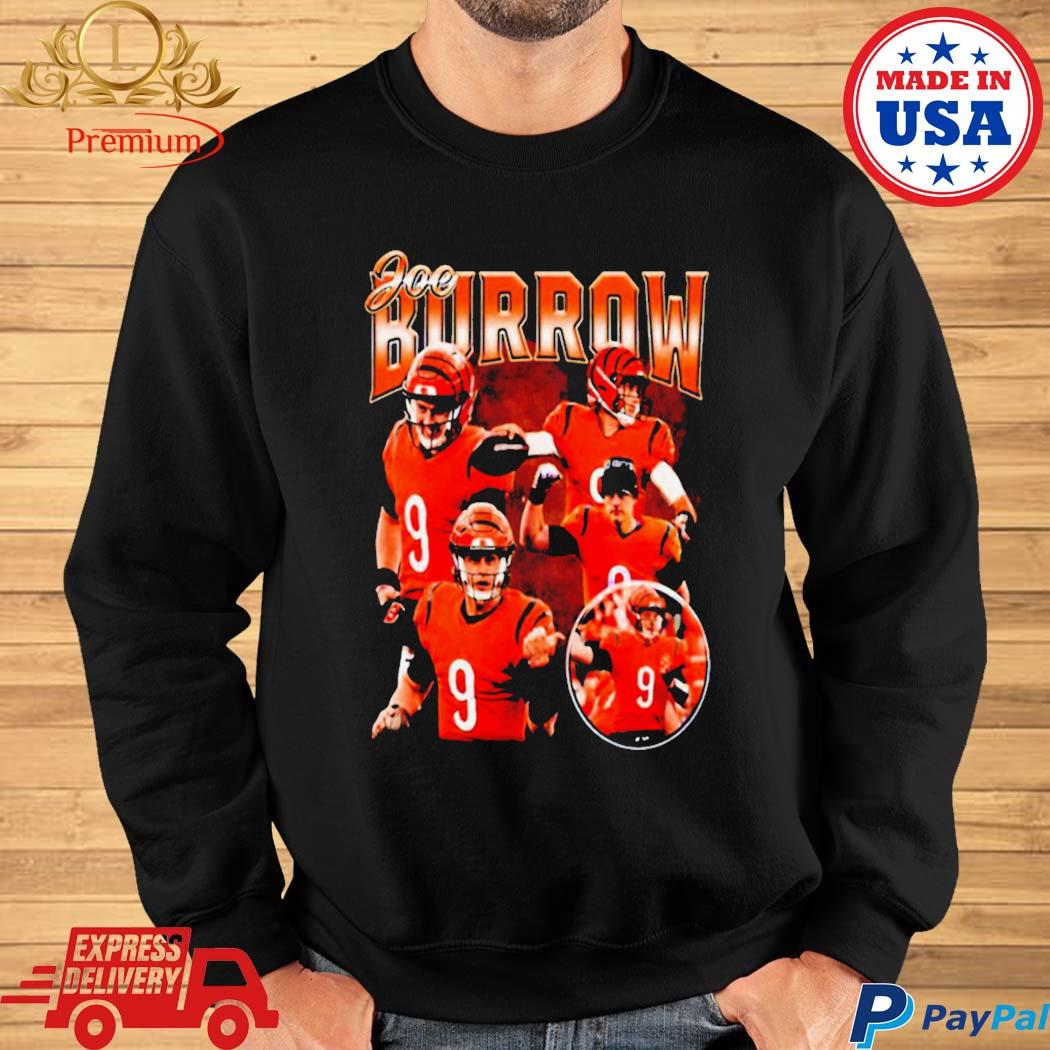 Joe Burrow Sweatshirt Retro Cincinnati Football Sweatshirt