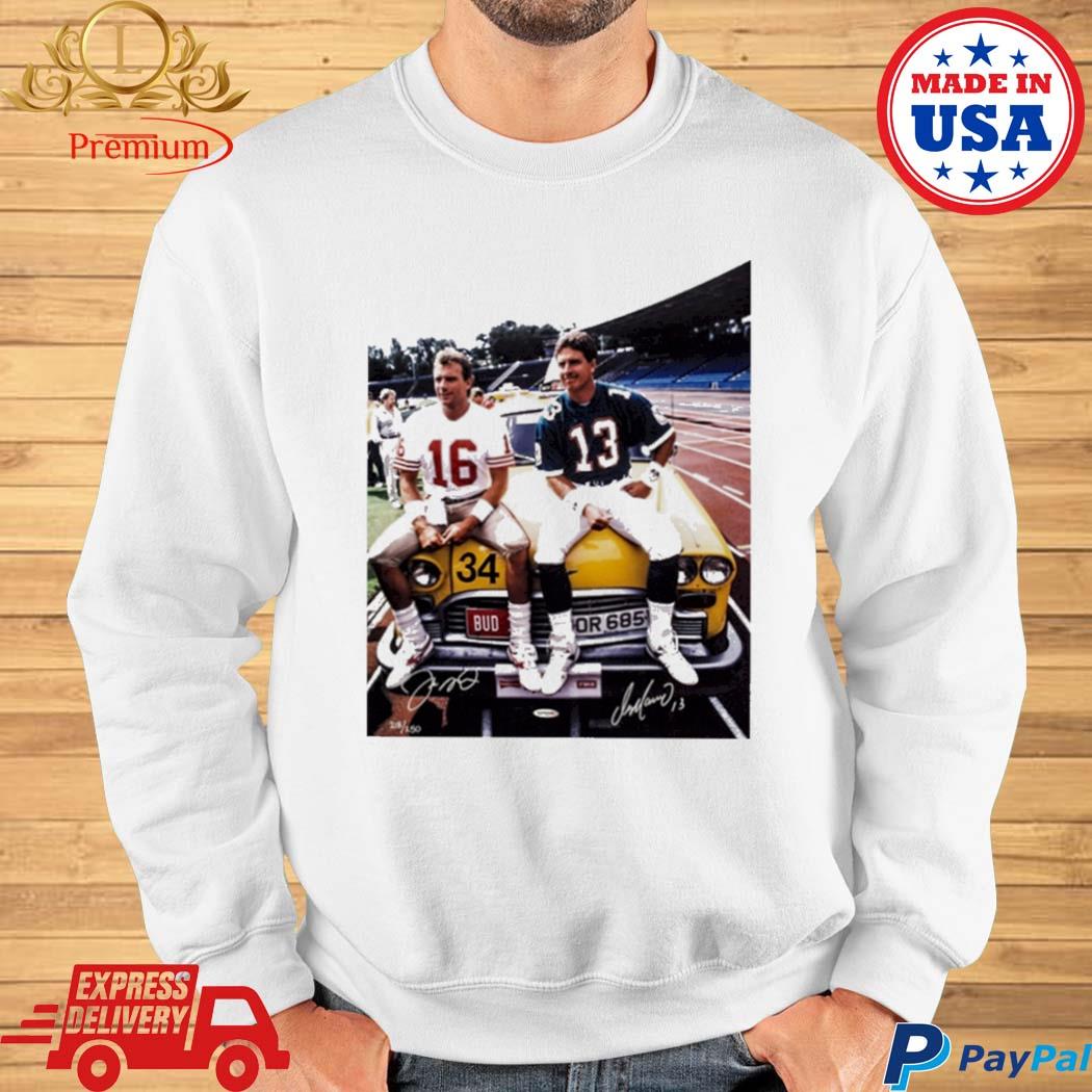 Official joe Montana and dan marino signed T-shirt, hoodie, sweater, long  sleeve and tank top