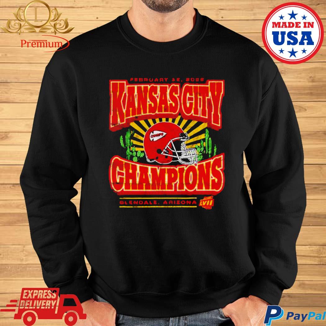 Kansas City Chiefs 2023 Superbowl LVII Champions VIntage Styled