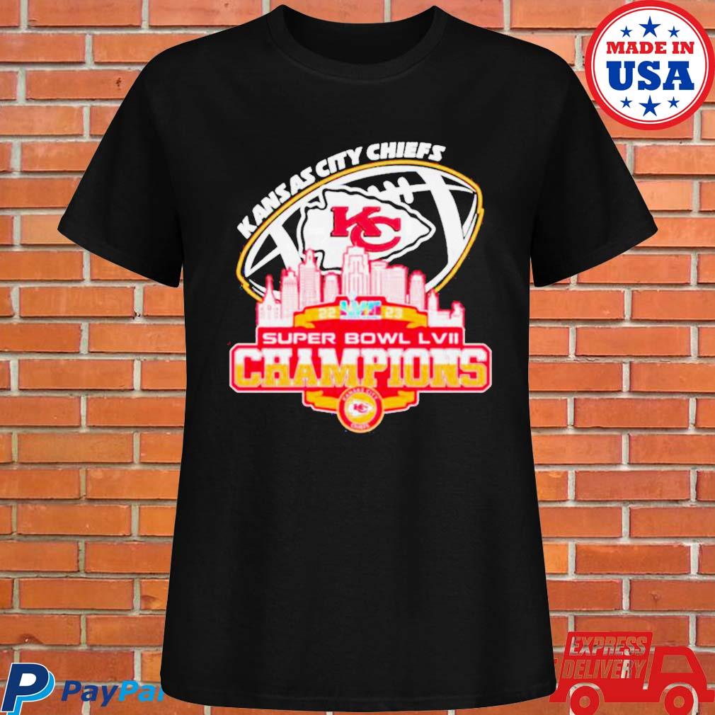 Kansas City Chiefs 2023 Super Bowl Lvii Shirt Ladies Tee