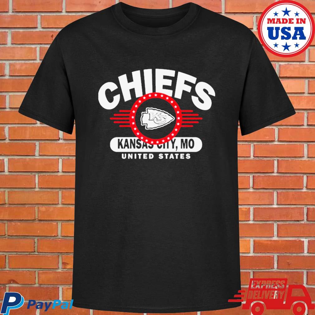 Official Kansas city Chiefs badge of honor mens Chiefs united states 2023 T-shirt