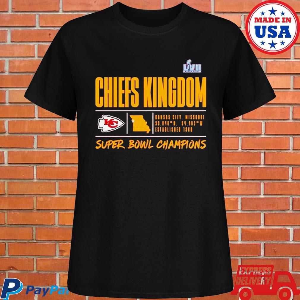 Chiefs Super Bowl Shirt Champions LVII Est 1960 Kansas City Chiefs