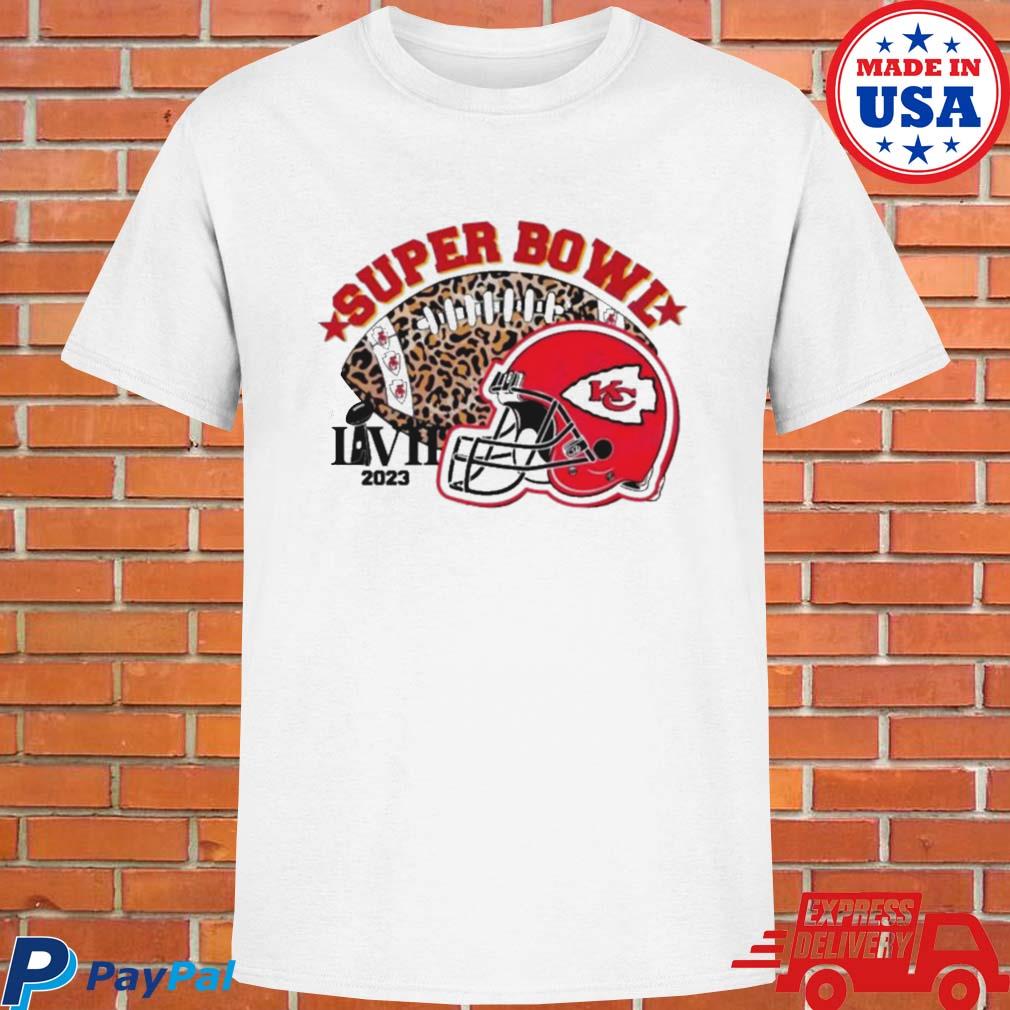 KC Chiefs Leopard football shirt