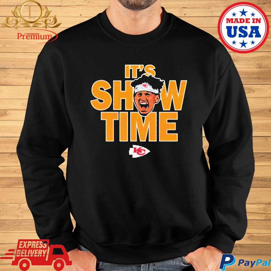 Men's Kansas City Chiefs Patrick Mahomes Red It's Showtime T-Shirt