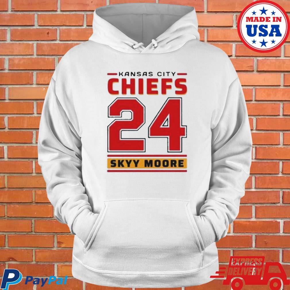 Endastore Kansas City Chiefs Skyy Moore 24 Hoodie