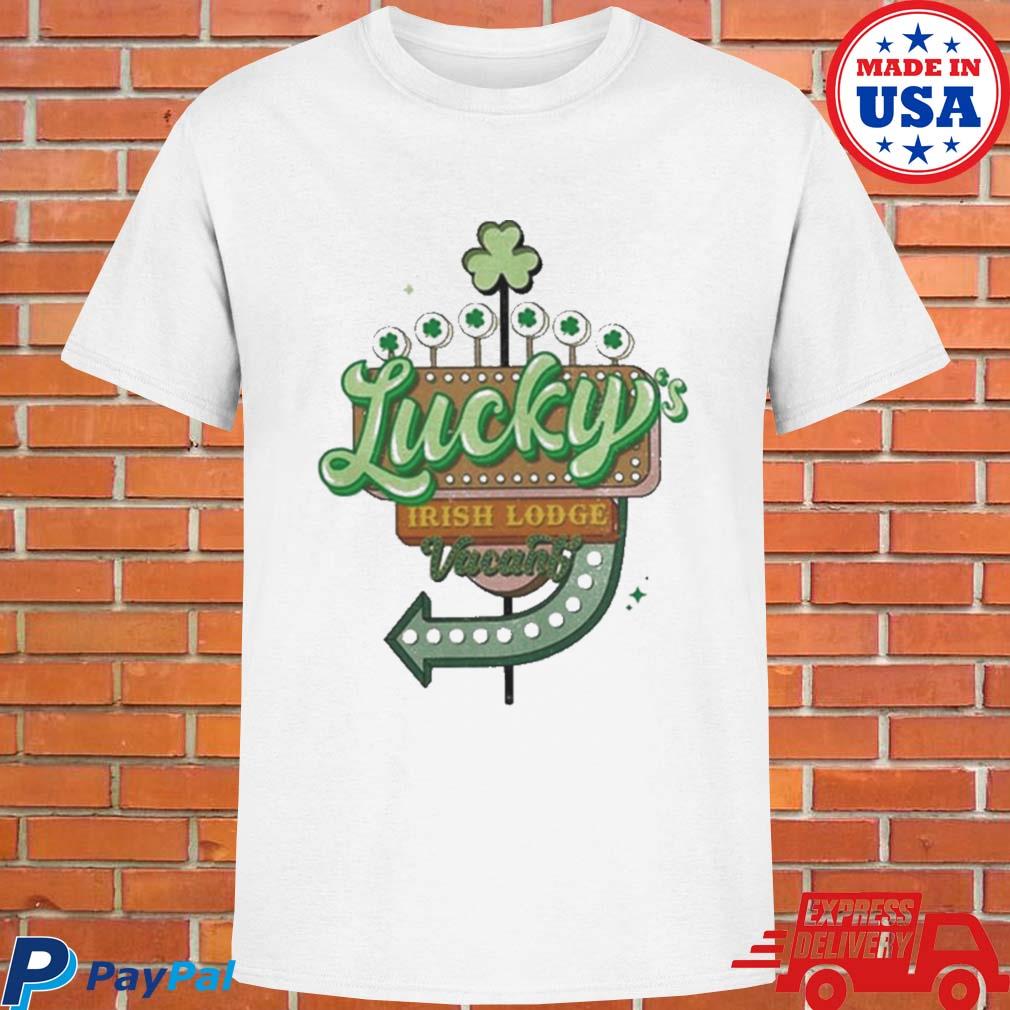 Official Lucky's irish lodge cute st patricks day 2023 T-shirt