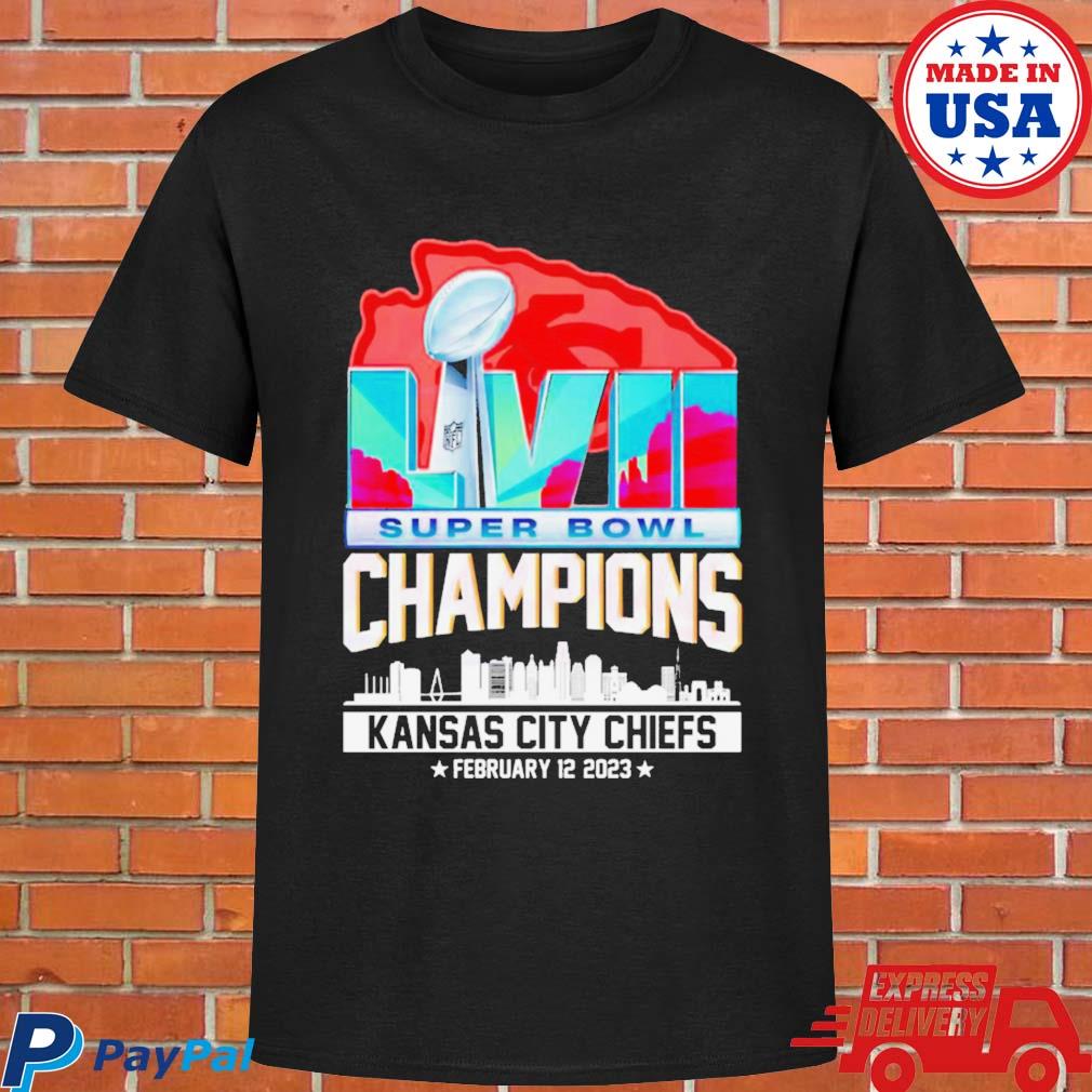 LVII Super Bowl Champions Kansas City February 12 2023 T Shirt