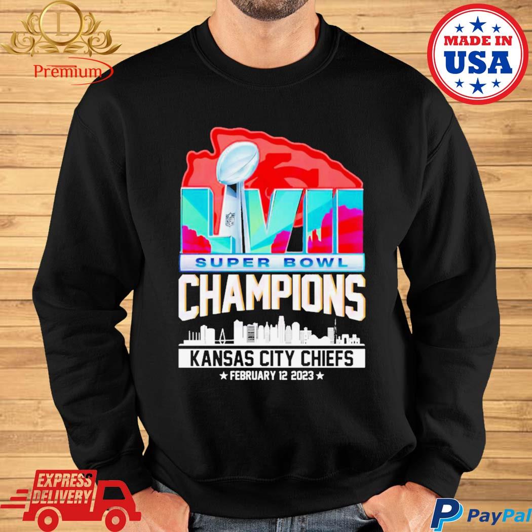 Kansas City Chiefs Super Bowl Champions February 12 2023 shirt, hoodie,  sweater, long sleeve and tank top