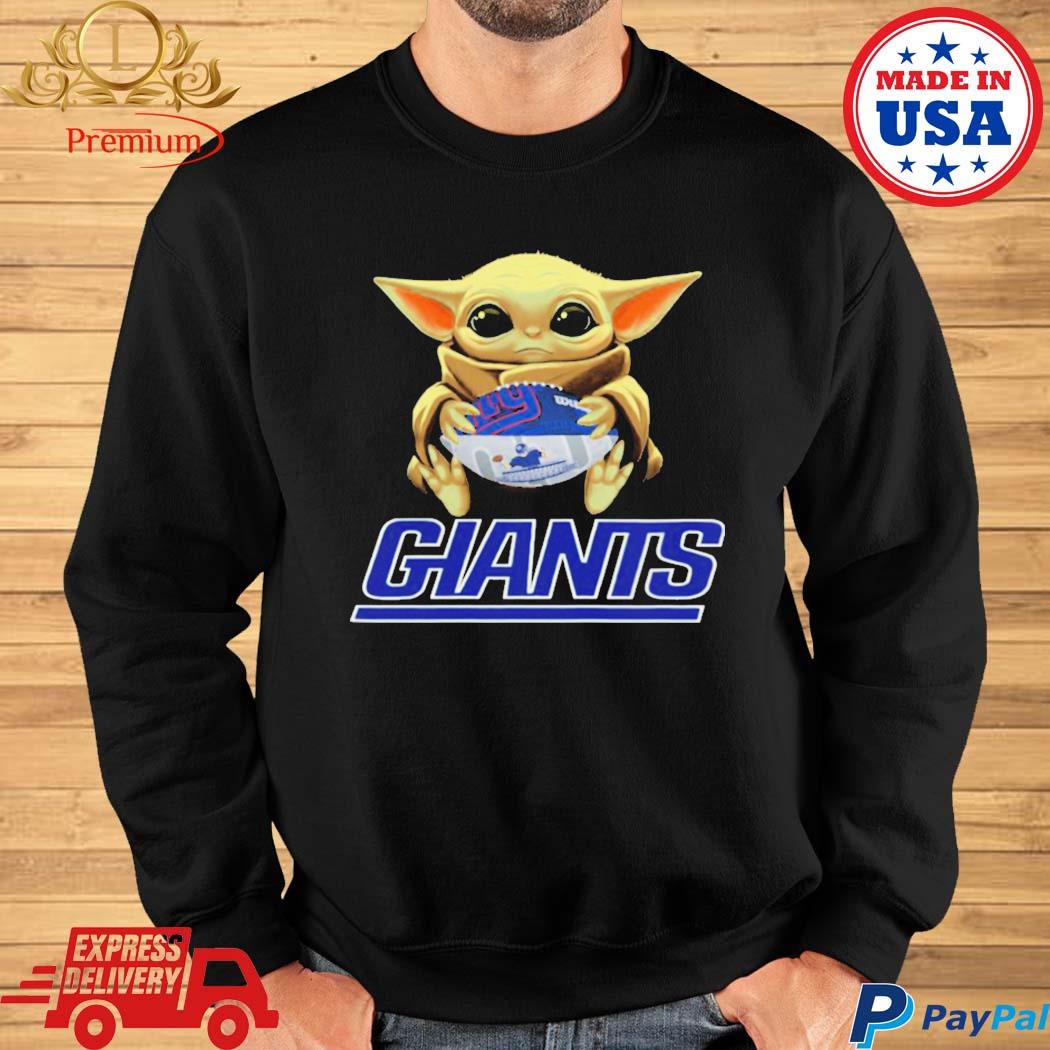 Nfl Football New York Giants Baby Yoda Star Wars 2023 Shirt Size up S to 4XL